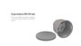Imagen de CAJA EXTERIOR ESTANCA REDONDA GRIS 80X50MM IP44